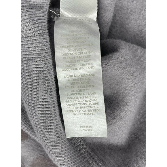 Z by Zella Girls Gray Quick Camo Blur Print Long Sleeve Sweatshirt Size XL - Picture 5 of 10